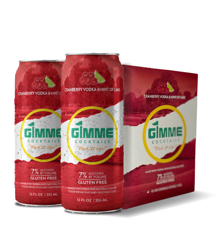 Cranberry Vodka & Hint of Lime