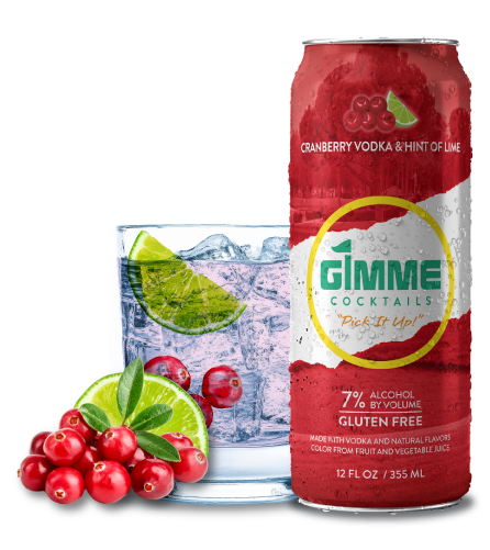 Cranberry Vodka & Hint of Lime